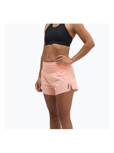 Дамски шорти за бягане HOKA Glide Short 3.5" Brief sunstone