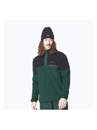 Мъжки суитшърт Picture Arcca 1/4 Fleece ponderosa pine/black