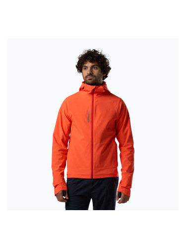 Мъжко яке за скитуринг Rossignol Venon Wind Hoodie neon red