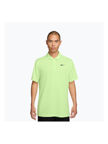 Мъжка фланелка за тенис Nike Court Dri-Fit Polo Solid light liquid lime/black