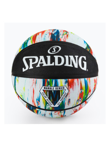 Spalding Мраморна цветна баскетболна топка 84404Z