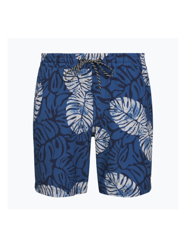 Мъжки плажни шорти Hurley Dypsis Leaves Volley Swim Short Navy