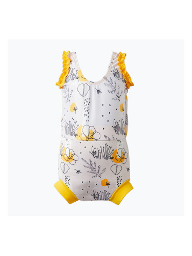 Детски бански костюм от една част Splash About Happy Nappy flowe meadow