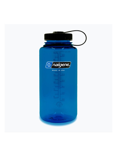 Nalgene Wide Mouth Sustain 1L синя бутилка за пътуване 2020-1732