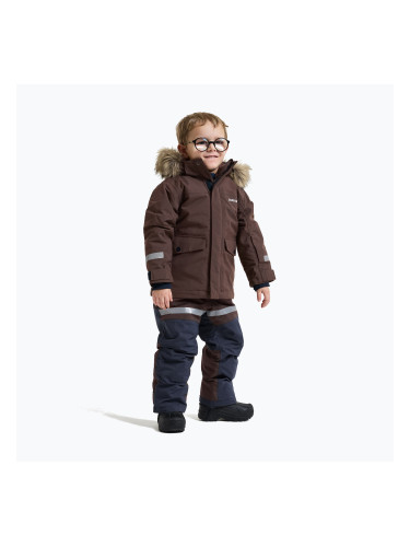 Детско зимно яке Didriksons Bjärven 5 Parka shadow brown