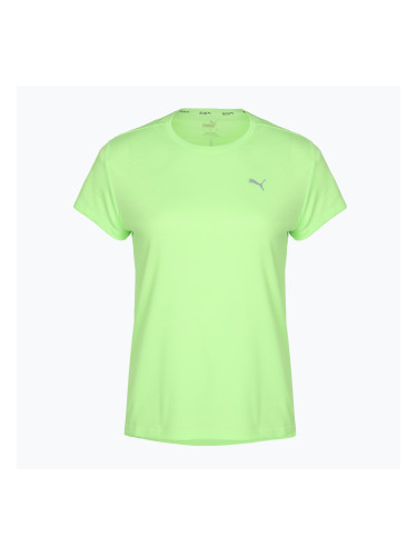 Дамска тениска за бягане PUMA Run Favorite Heather green/neon