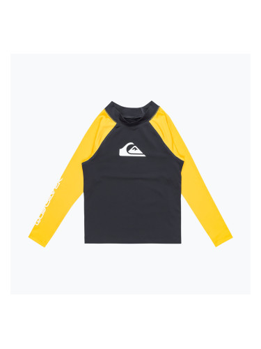Детски бански с дълъг ръкав Quiksilver Everyday UPF50 dark navy/solar power
