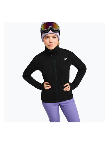 Дамски поларен суитшърт ROXY Snowstride Full Zip true black