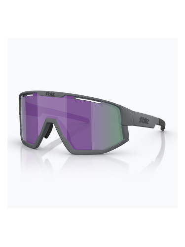 Слънчеви очила Bliz Fusion matte grey/smoke purple multi