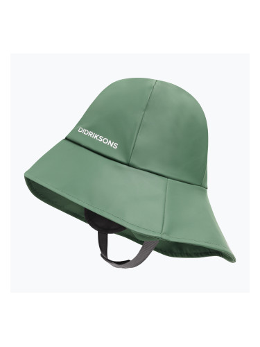 Детска шапка с периферия Didriksons Southwest 9 dark moss