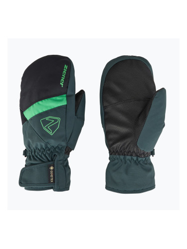 Детски скиорски ръкавици ZIENER Levin GTX Mitten dark jungle