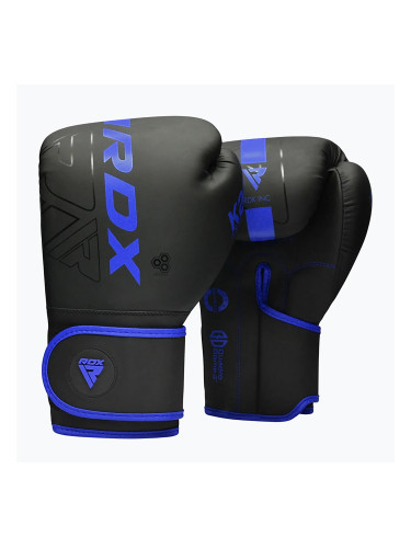 Боксови ръкавици Rękawice RDX F6 blue