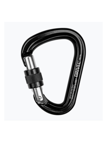 Карабинка Grivel Delta K5N Screw Lock black/black