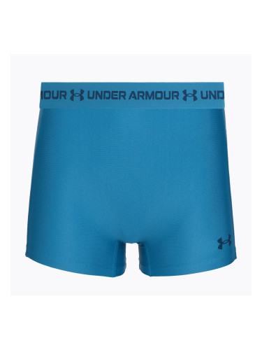 Дамски тренировъчни шорти Under Armour HeatGear Shorty aegean blue/blue fog