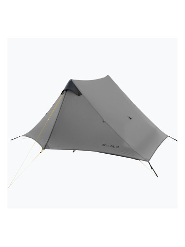 Туристическа палатка за 2 души 3F UL GEAR Lanshan 2P 15D Силикон сива