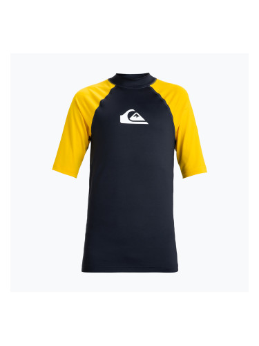 Детска блуза за плуване Quiksilver Everyday UPF50 dark navy/solar power