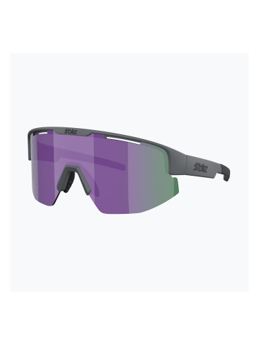 Слънчеви очила Bliz Matrix Small matte grey/smoke purple multi