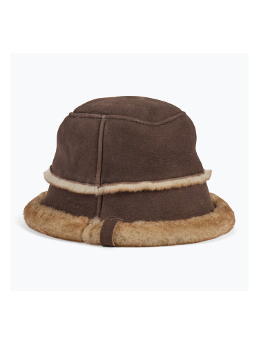 Дамска шапка с периферия EMU Australia Sheepskin Deluxe chocolate