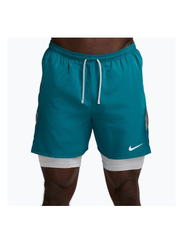 Мъжки шорти за бягане Nike Miler Dri-Fit 2in1 5" bright spruce