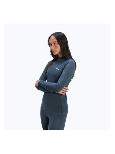 Дамска термоактивна блуза POC Layer Merino Mock Neck Jersey sylvanite grey