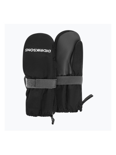 Детски скиорски ръкавици Didriksons Biggles Zip Mitten 9 black