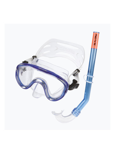 Детски комплект за гмуркане с шнорхел SEAC Marina blue