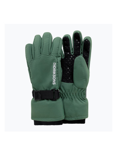 Детски скиорски ръкавици Didriksons Biggles 4 dark moss