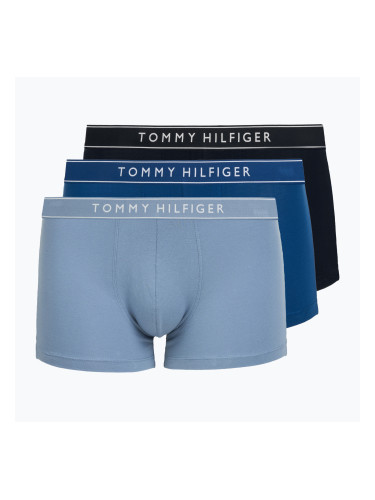 Мъжки боксерки Tommy Hilfiger Trunk Dtm navy blue/opul blue/brisk blue