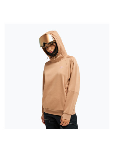 Дамски сноуборд суитшърт ROXY Liberty Hoodie кафе о ле