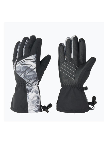 Детски скиорски ръкавици ZIENER Laval Aquashield AW black/grey mountain