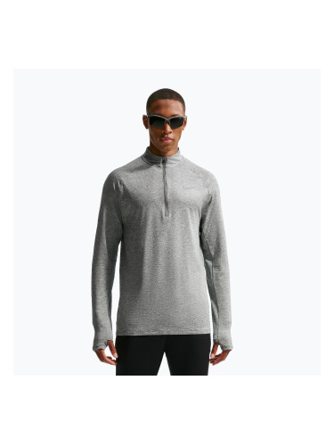 Мъжки суитшърт за бягане Nike Stride 1/4 Zip Dri-Fit smoke grey/heather