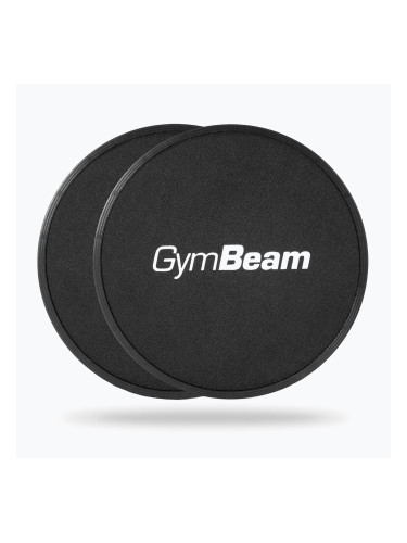 Плъзгачи за упражнения GymBeam Core Sliders черни