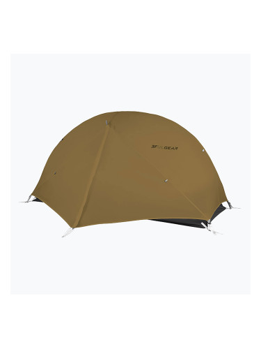 Трекинг палатка за 1 човек 3F UL Piaoyun Solo 15D Силикон зелена