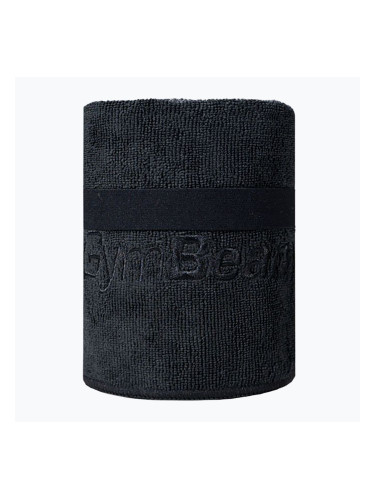 Бързосъхнещ хавлия GymBeam Microfibre Sports black