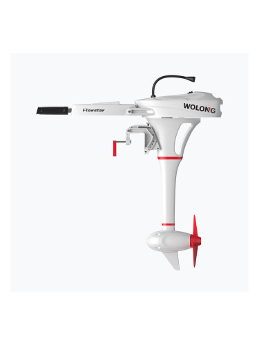 Електрически двигател Wolong Flowstar 1.5 Tiller Shortshaft с батерия white