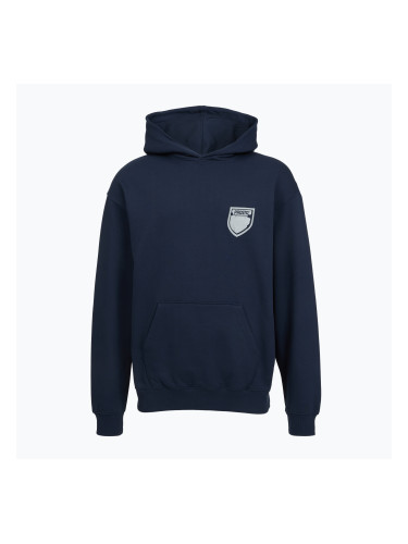 Мъжки суитшърт PROSTO Hoodie Splash Shield navy blue