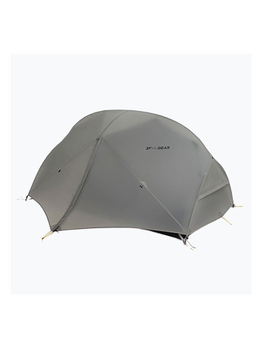 Туристическа палатка за 2 души 3F UL GEAR Piaoyun 2P 15D Силикон сива