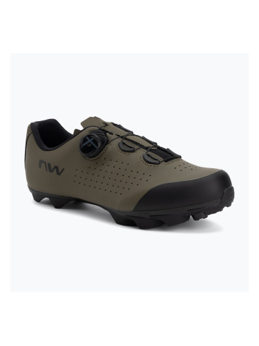 Мъжки обувки за МТВ колоездене Northwave Scorpius Plus green forest/black