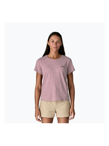 Дамска тениска Patagonia P-6 Logo Responsibili-Tee qulet violet