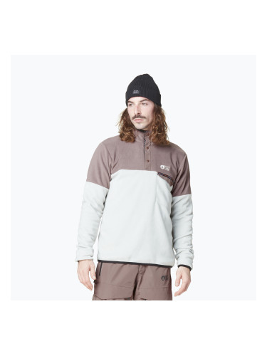 Мъжки суитшърт Picture Arcca 1/4 Fleece deep taupe/pigeon