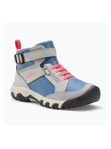 Младежки туристически обувки KEEN Targhee Boundless alloy/rouge red 