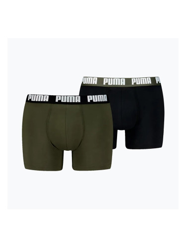 Мъжки боксерки PUMA Everyday Basic 2 чифта forest