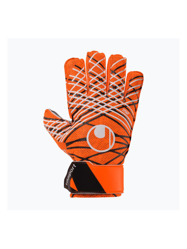 Детски вратарски ръкавици uhlsport Starter Resist fluo orange/white/black