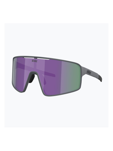 Слънчеви очила Bliz P001 matte grey/smoke purple multi