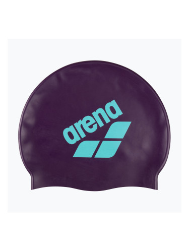 Плувна шапка  arena Big Logo plum water