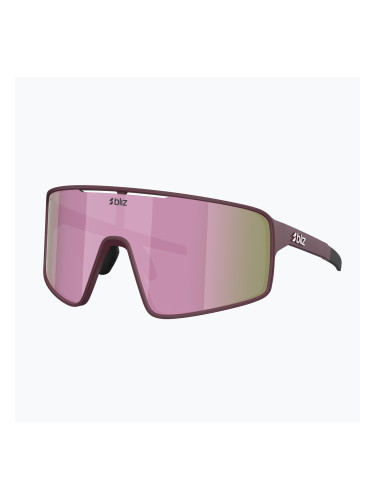 Слънчеви очила Bliz P001S matte burgundy/brown rose multi