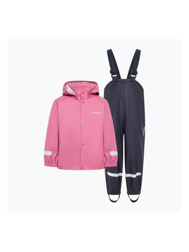 Детски комплект за дъжд Didriksons Slaskeman 4 heather pink