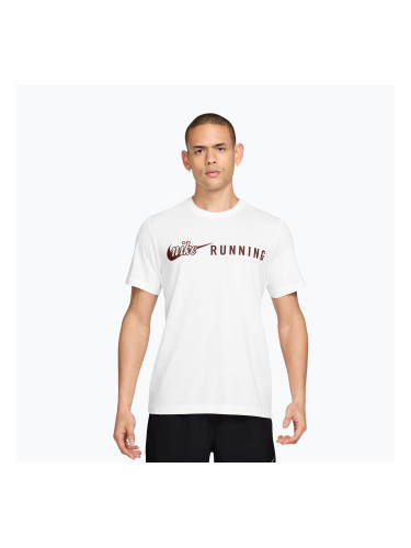 Мъжка тениска за бягане Nike Dri-Fit Running T-Shirt white/mystic dates