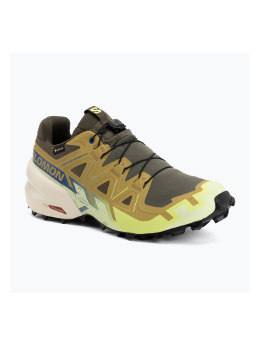 Мъжки обувки за бягане  Salomon Speedcross 6 GTX grape leaf/aspargus green