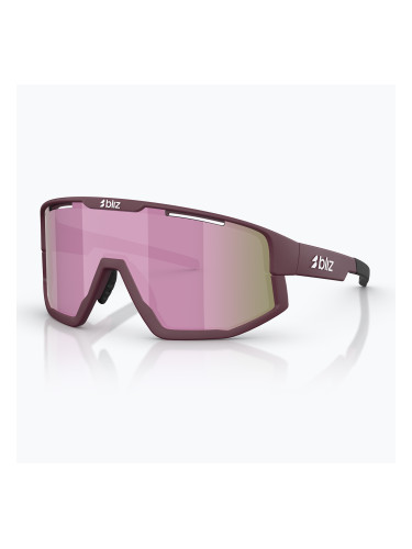 Слънчеви очила Bliz Fusion Small matte burgundy/brown rose multi